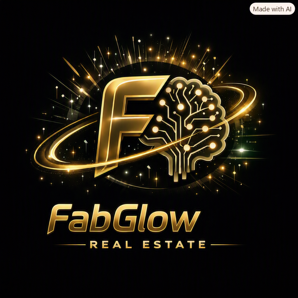 FabGlow Real Estate Logo